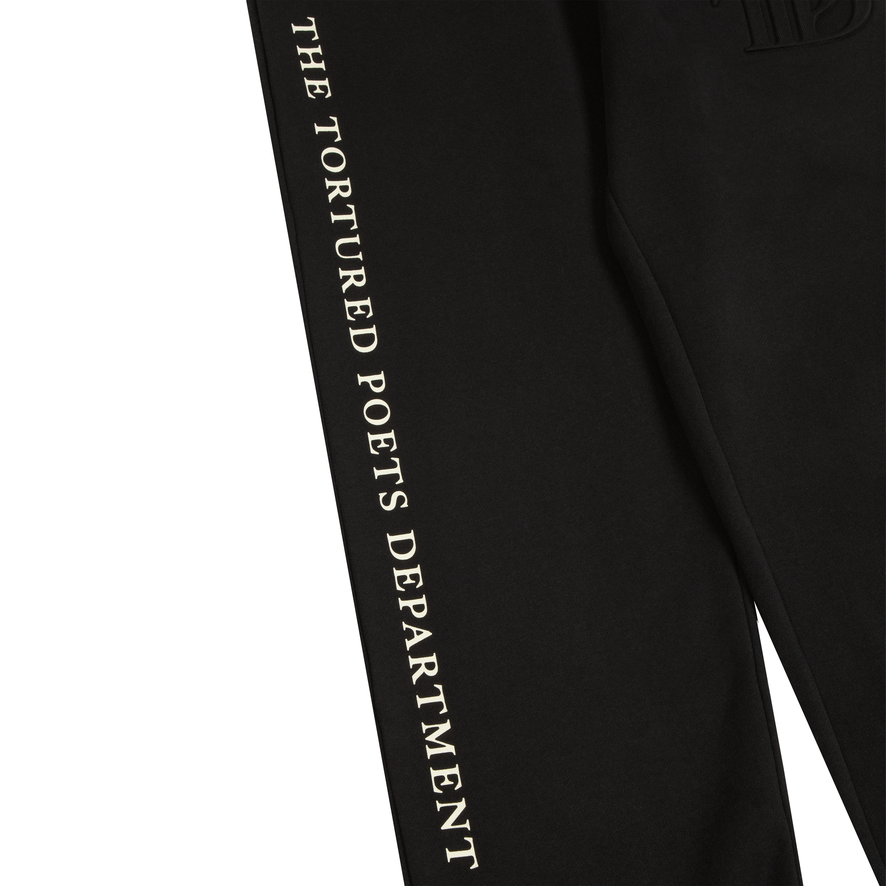 Taylor Swift - TTPD Spotify Fans First Black Embossed Sweatpants