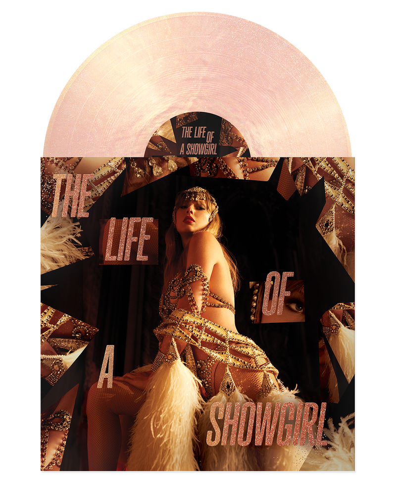 Taylor Swift - The Life of a Showgirl: The Crowd is Your King Edition (Summertime Spritz Pink Shimmer Vinyl)