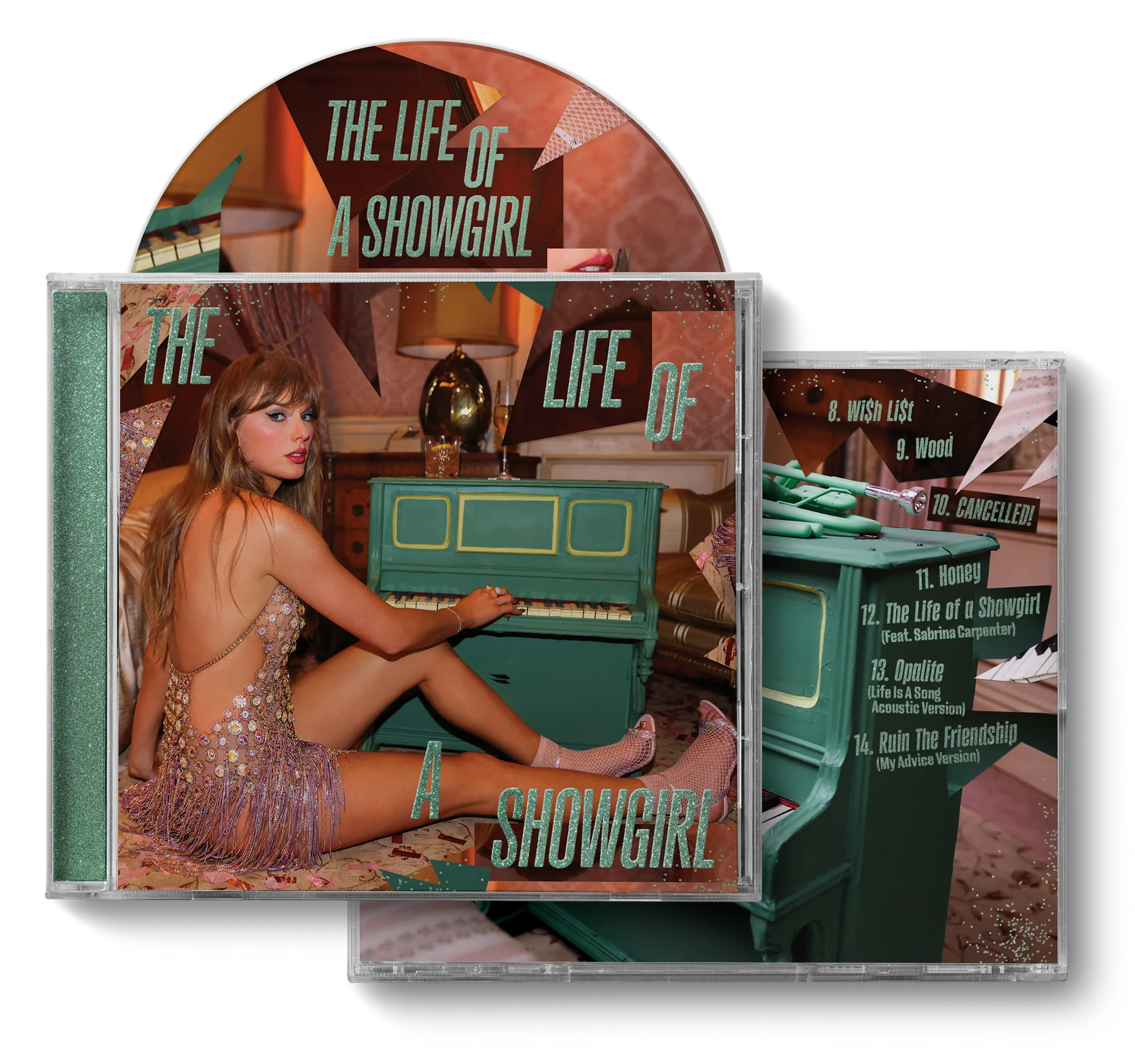 Taylor Swift - The Life of a Showgirl (Life is a Song Acoustic Version) CD