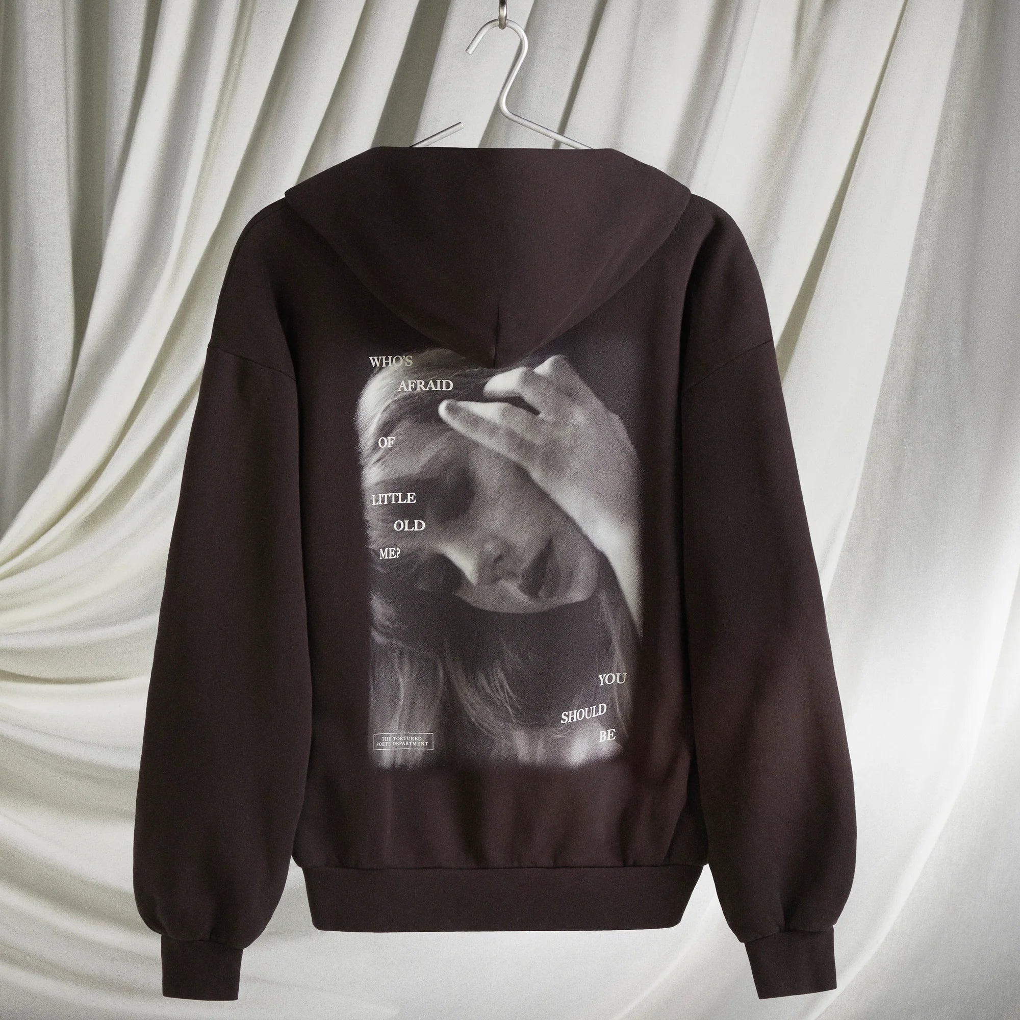 Taylor Swift - Who's Afraid Of Little Old Me? Dark Brown Hoodie