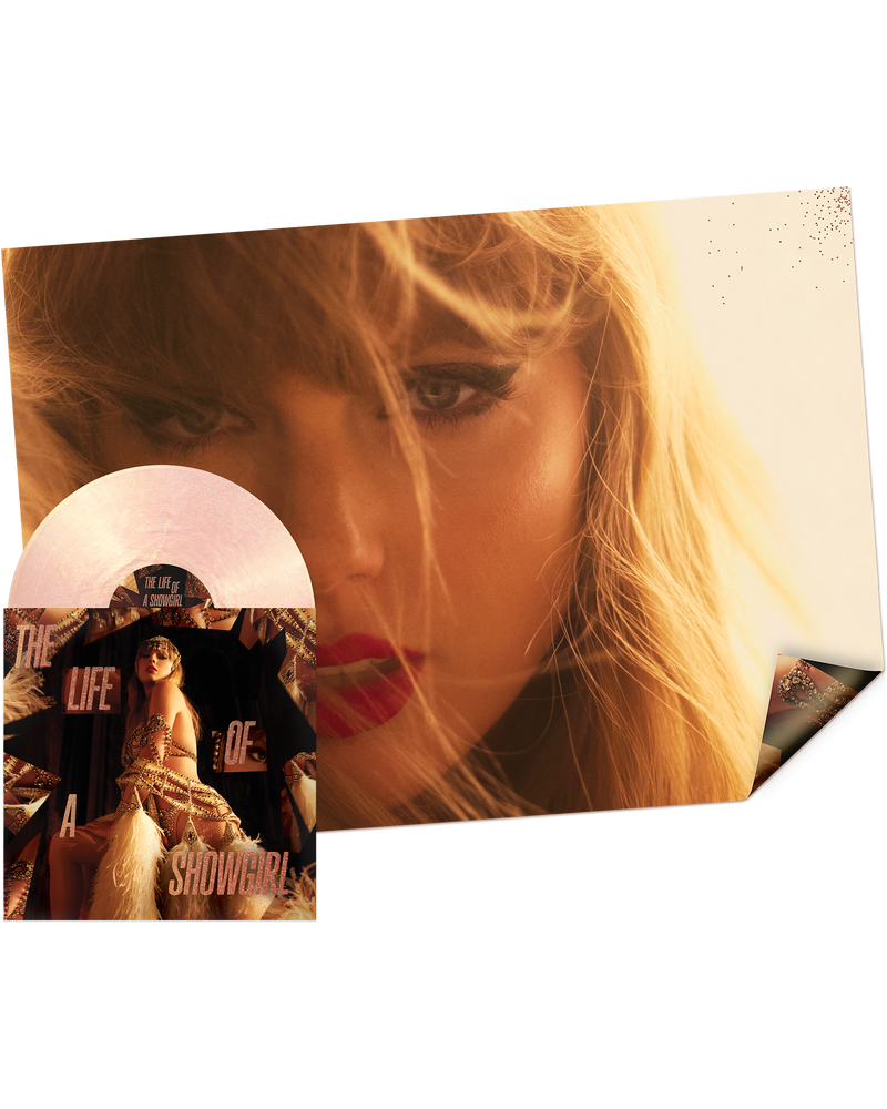 Taylor Swift - The Life of a Showgirl: The Crowd is Your King Edition (Summertime Spritz Pink Shimmer Vinyl)