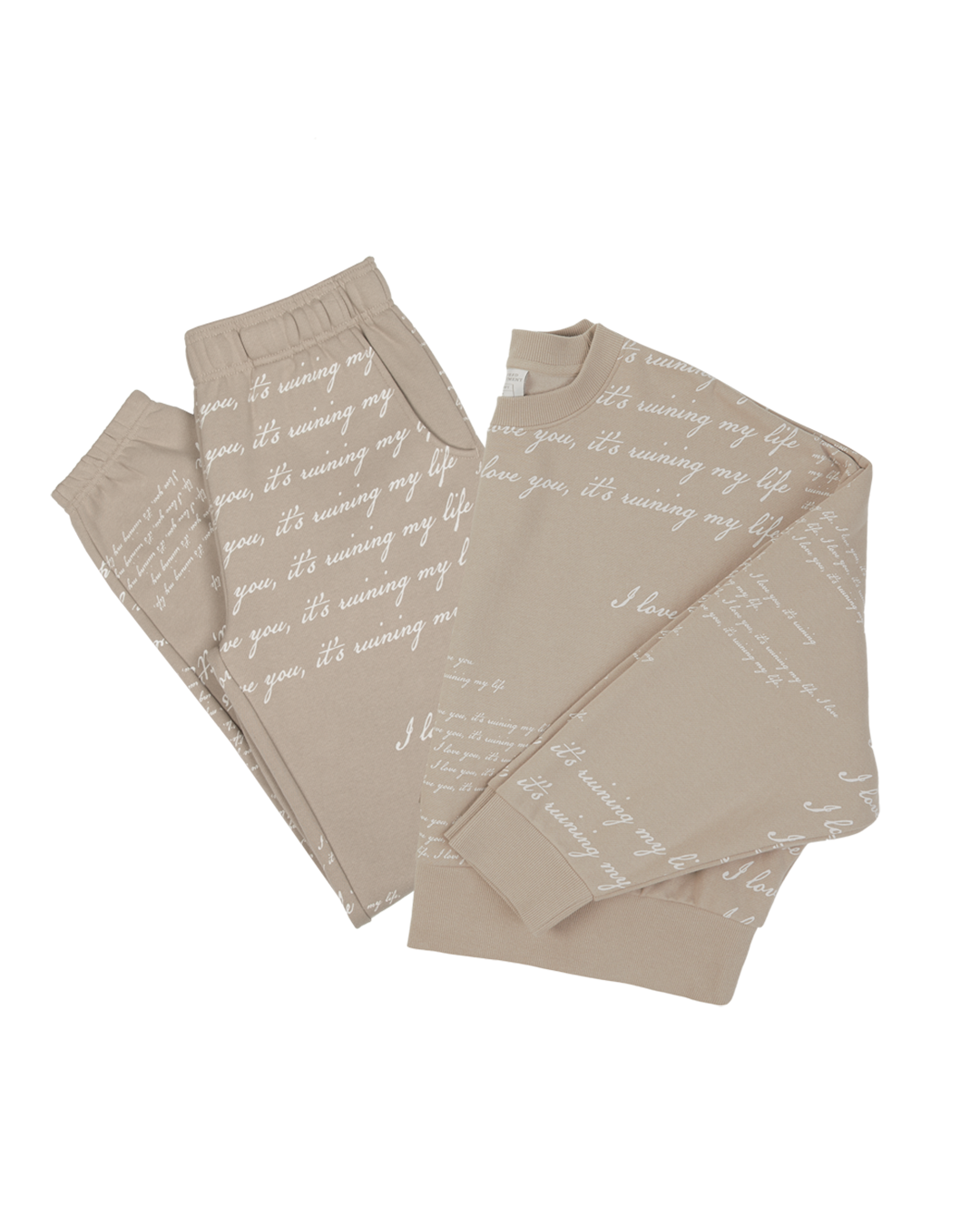 Taylor Swift - I Love You It's Ruining My Life Boxy Cropped Crewneck