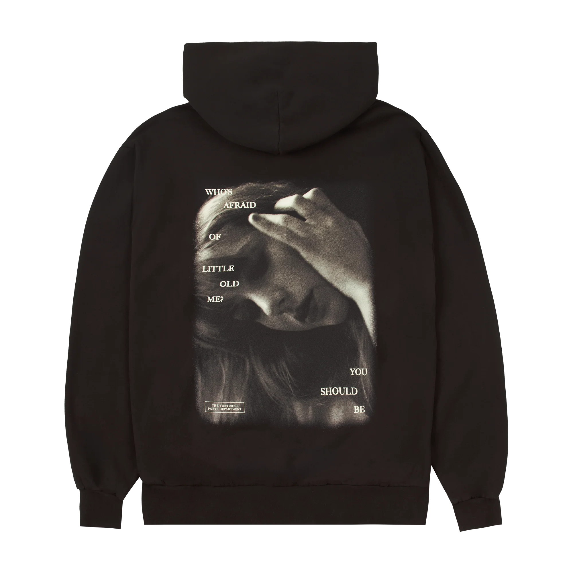 Who's Afraid Of Little Old Me? Dark Brown Hoodie – Taylor Swift UK Store