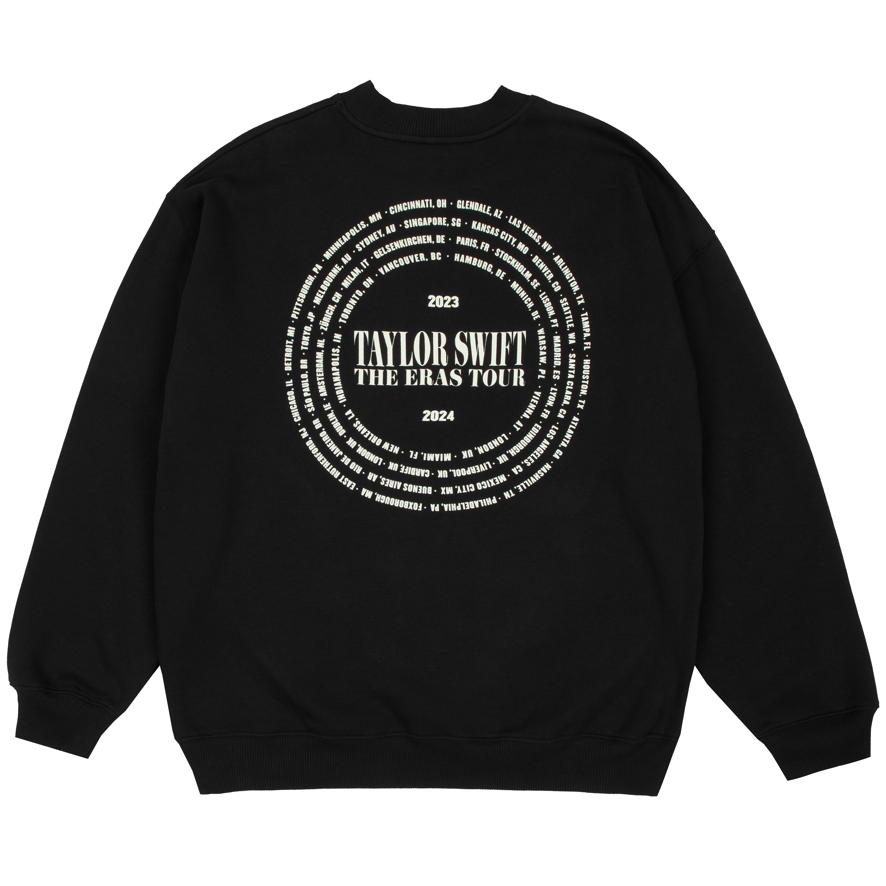 Taylor Swift - Taylor Swift | The Eras Tour All Too Well Live Photo Oversized Crewneck