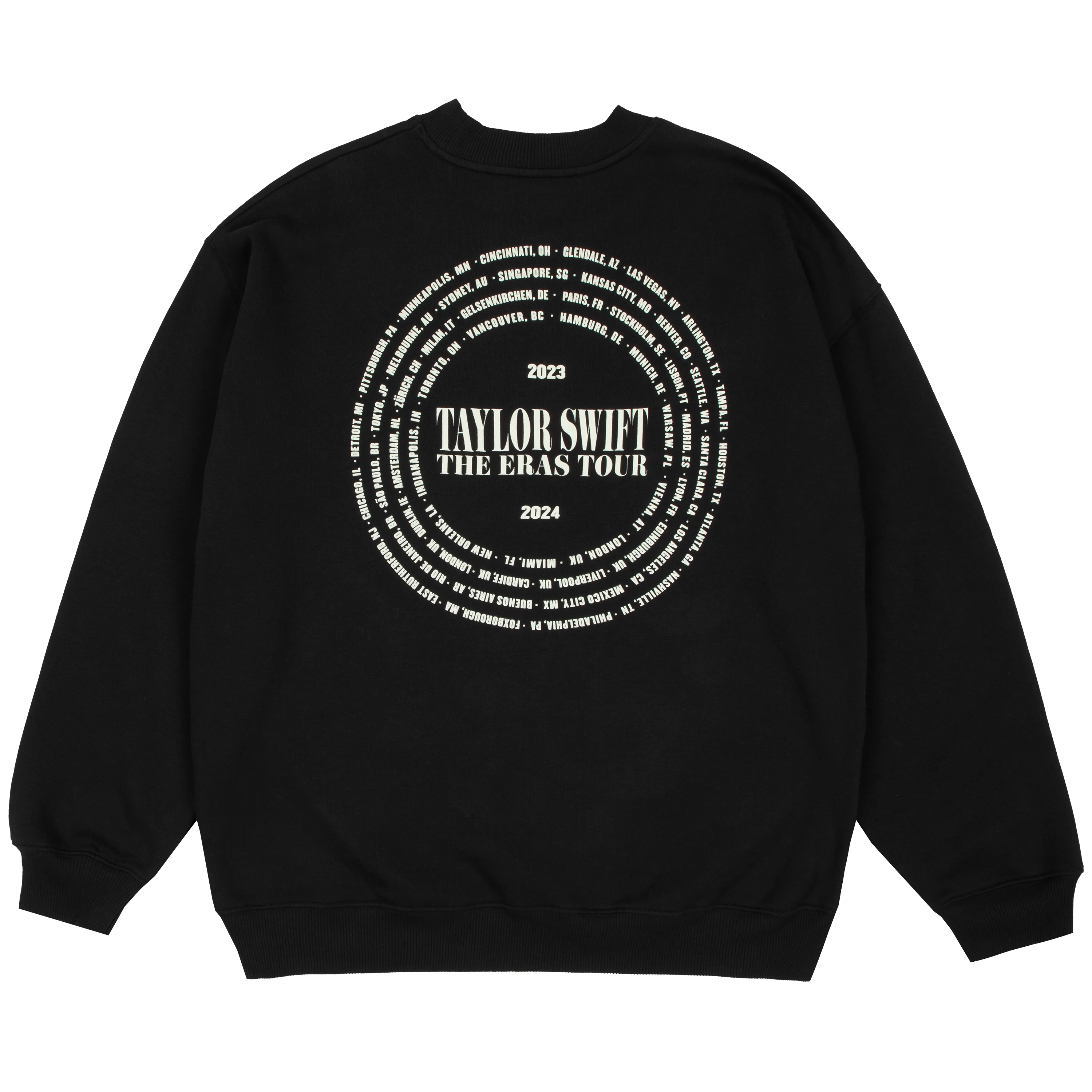 Taylor Swift - Taylor Swift | The Eras Tour All Too Well Live Photo Oversized Crewneck