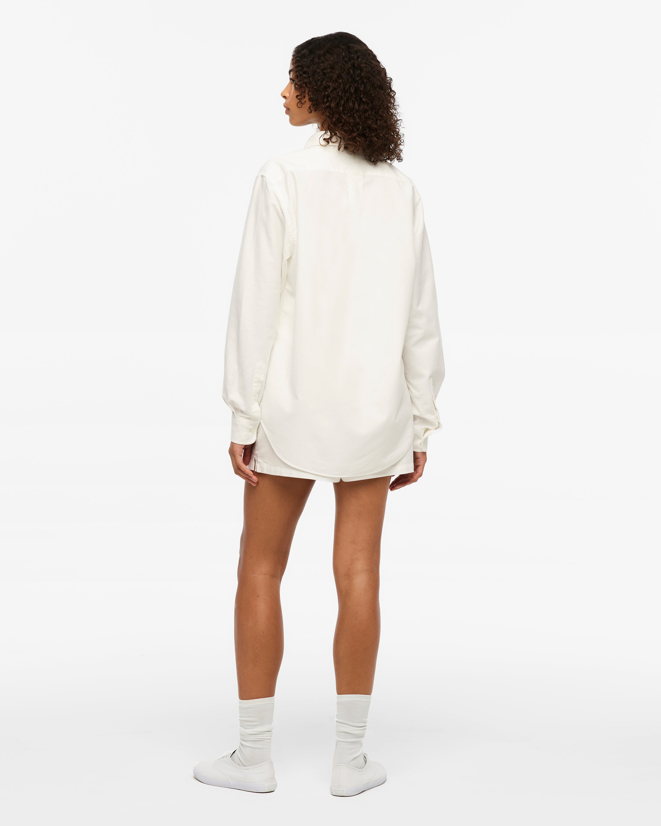 Taylor Swift - TS Crest White Oxford Shorts