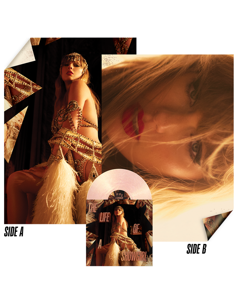 Taylor Swift - The Life of a Showgirl: The Crowd is Your King Edition (Summertime Spritz Pink Shimmer Vinyl)