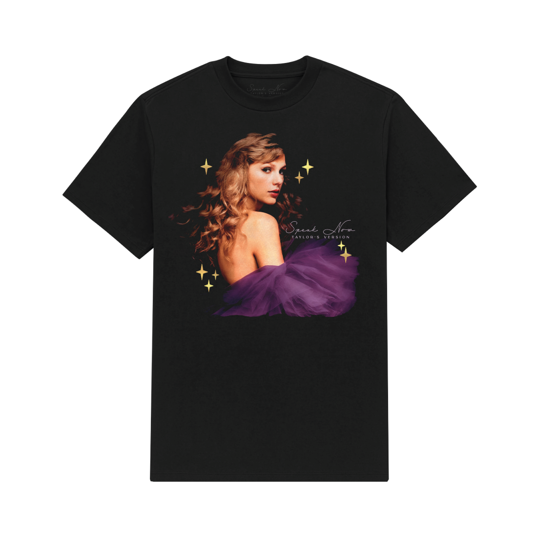 Taylor Swift - Speak Now (Taylor's Version) Black T-Shirt