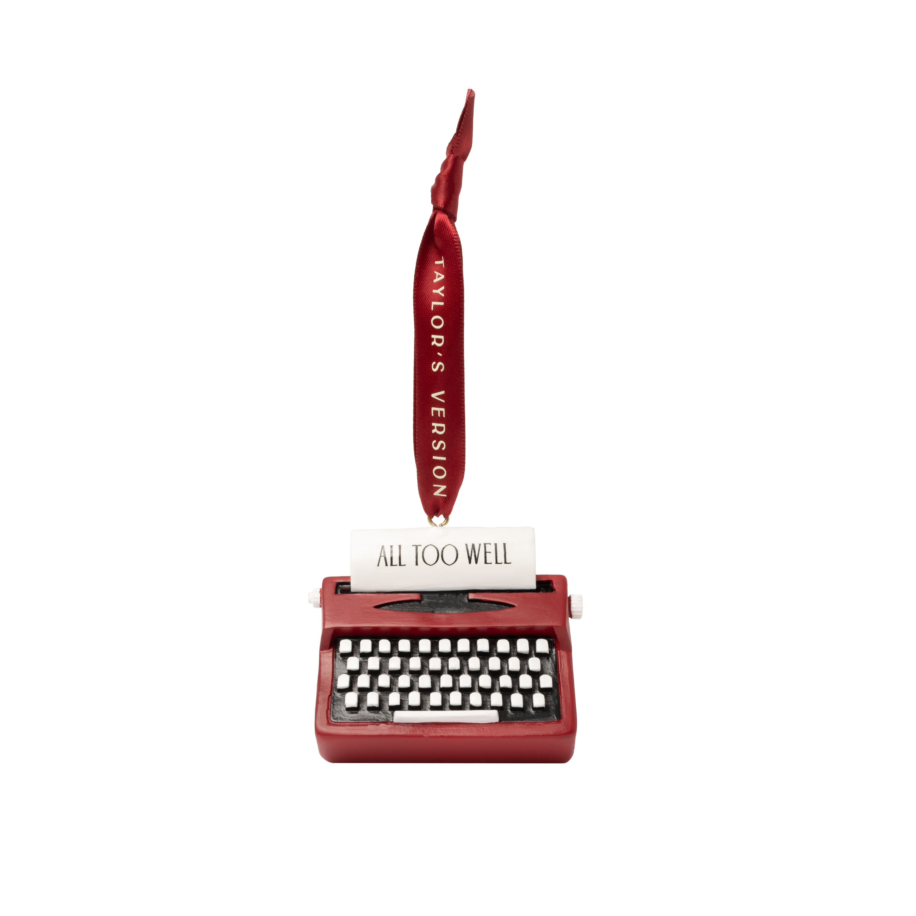 Taylor Swift - All Too Well Typewriter Ornament