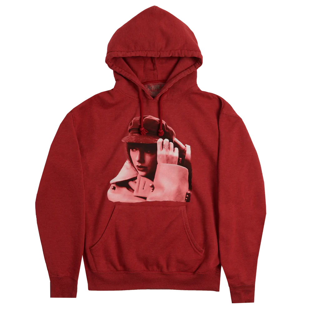 Album Cover Red Hoodie