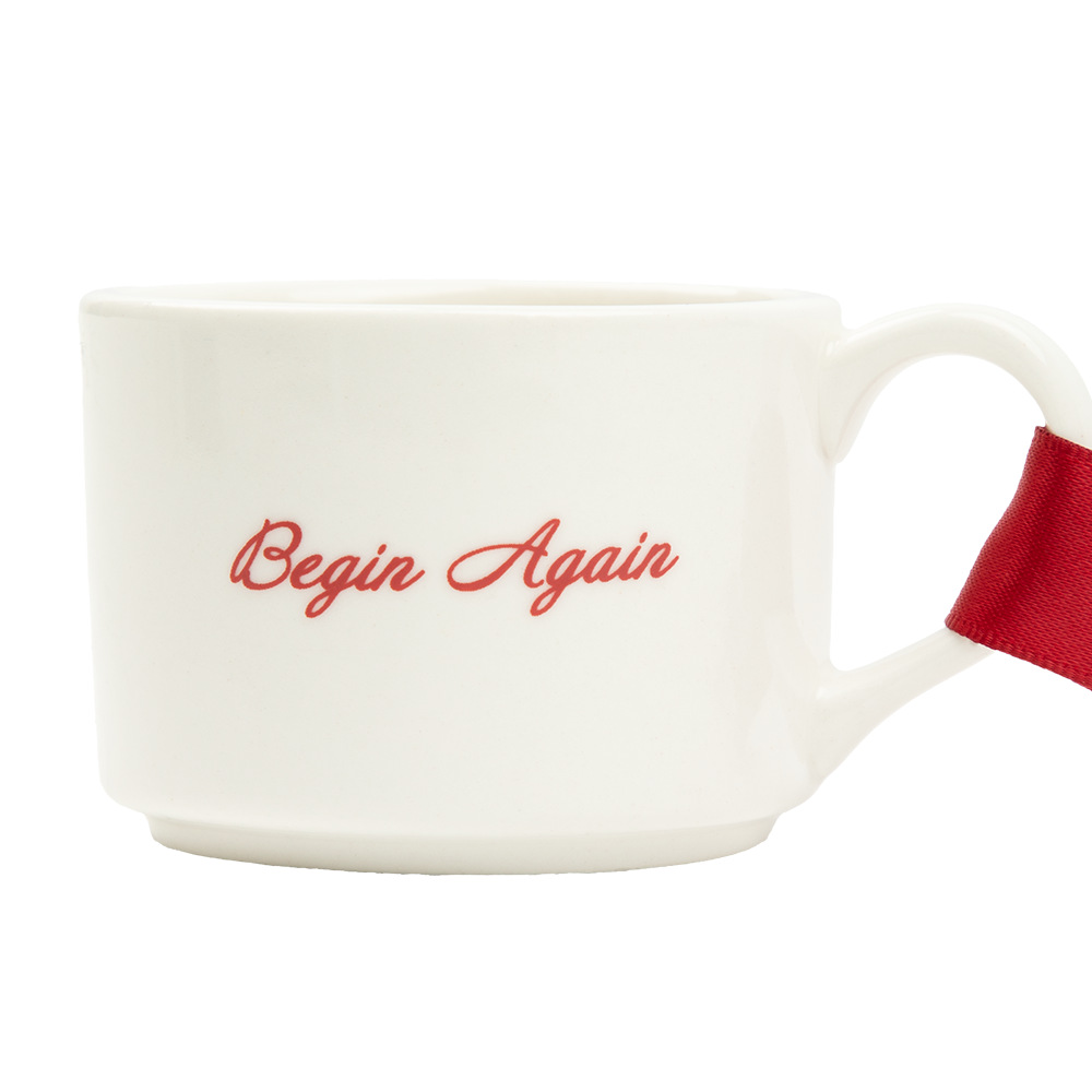 Taylor Swift - Red (Taylor's Version) Begin Again Teacup Ornament