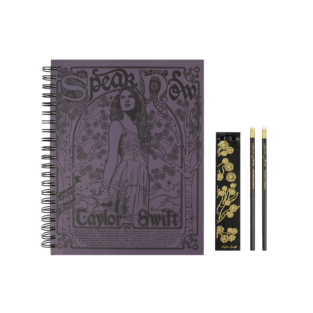 Taylor Swift - Speak Now (Taylor's Version) Journal and Pencil Set